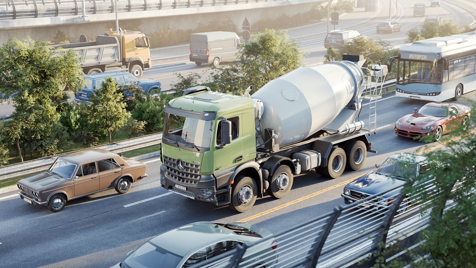 The Roads Must Roll performance options - Hi Poly vehicles