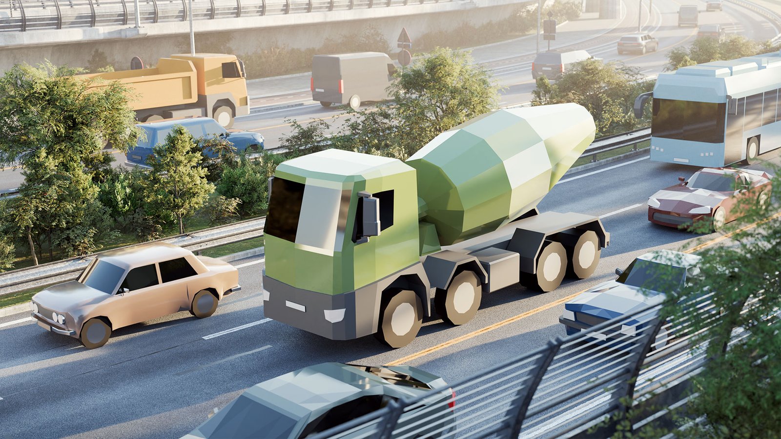 The Roads Must Roll performance options - Low Poly vehicles
